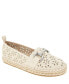 Women's Tannia Laser Cut Slip-On Espadrille Flats 7,5М - фото #2