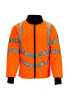 Фото #3 товара Куртка для мужчин RefrigiWear Hi Vis Diamond Quilted с водоотталкивающим покрытием