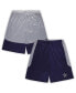 Фото #1 товара Men's Navy Dallas Cowboys Big Tall Team Logo Shorts