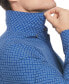 Фото #3 товара Рубашка мужская Perry Ellis Slim-Fit Stretch с геометрическим узором