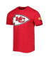 ფოტო #4 პროდუქტის Men's Red Kansas City Chiefs Mash Up T-shirt