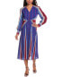 Фото #1 товара Anna Kay Midi Dress Women's Blue S