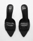 Фото #4 товара Women's Rhinestone Detail Heeled Sandals