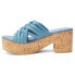 Фото #3 товара BEACH by Matisse Daydream Platform Block Heels Womens Size 9 M Casual Sandals D