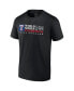 Фото #3 товара Men's Black Texas Rangers 2023 World Series Champions Milestone Schedule T-shirt