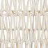 Set of Baskets White Rope 45 x 35 x 36 cm (3 Pieces)