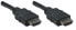 Manhattan HDMI Cable - 1080p@60Hz (High Speed) - 7.5m - Male to Male - Black - Fully Shielded - Gold Plated Contacts - Lifetime Warranty - Polybag - 7.5 m - HDMI Type A (Standard) - HDMI Type A (Standard) - 3D - 10.2 Gbit/s - Black