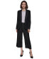 Women's Linen-Blend One-Button Blazer