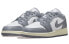 Air Jordan 1 Low Vintage Grey GS 553560-053 Sneakers
