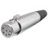 EUROCONNEX 6 Pin 1589 Female XLR Connector