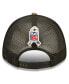 Фото #2 товара Men's Black, Camo Los Angeles Rams 2022 Salute To Service 9FORTY Snapback Trucker Hat