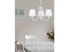 Фото #2 товара Люстра потолочная MeineWunschleuchte LED Кронштейн Дачный, Ткань, Белый