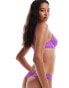 Фото #4 товара Ann Summers sexy lace thong in bright purple