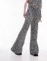 Фото #2 товара Topshop knitted beach trousers in monochrome