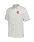 Фото #2 товара Men's White Boston Red Sox Sport Tropic Isles Camp Button-Up Shirt