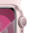 Apple Watch Series 9 41 mm Alu Pink Sport Hellrosa M/L