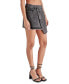 Фото #3 товара Women's Kyla Wrap-Front Denim Mini Skirt