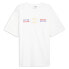 Фото #1 товара Puma Graphics Winning Crew Neck Short Sleeve T-Shirt Mens White Casual Tops 6269