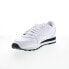 Reebok Classic Leather Mens White Leather Lace Up Lifestyle Sneakers Shoes