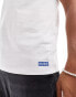 HUGO Blue naolo 2 pack t-shirts in white