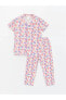 Фото #1 товара Комплект костюм для малышей LC WAIKIKI LCW baby с цветочным рисунком