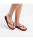 ფოტო #2 პროდუქტის WOMEN S SLIMZ CORE NATURAL RUBBER FLIP-FLOP THONG SANDALS