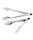Фото #1 товара Tools Stainless Steel Kitchen Tongs, Set of 2