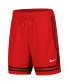 Строгие спортивные красные шорты Nike women's Red WNBA Logowoman Team 13 Crossover Красный, 2XL - фото #3