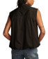 ფოტო #2 პროდუქტის Women's Cotton Sleeveless Bubble Hem Shirt