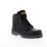 Фото #2 товара Carolina Foreman Steel Toe 6" CA3522 Mens Black Leather Lace Up Work Boots