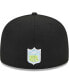 Фото #3 товара Men's Black New Orleans Saints Multi 59FIFTY Fitted Hat