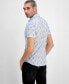 ფოტო #2 პროდუქტის Men's Regular-Fit Mosaic Embroidery Shirt