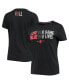 ფოტო #1 პროდუქტის Women's Black Houston Rockets Social Justice Team T-shirt