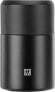 Фото #1 товара Zwilling Thermal Food Container, Integrated Bowl & Thermal Insulated Flask, Integrated Cup, Thermal Jug, Double Wall Insulation, 1 L, Small, Black