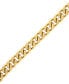 Фото #2 товара Men's Classic Curb Chain Bracelet in Gold-Plated Stainless Steel