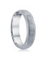 Фото #2 товара Brushed & Polished 6mm Tungsten Ring