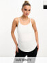 Фото #1 товара Threadbare Maternity 2 pack nursing cami vest top in black and white