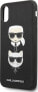 Фото #3 товара Karl Lagerfeld Etui Karl Lagerfeld KLHCI65SAKICKCBK Apple iPhone XS Max czarny/black hardcase Saffiano Ikonik Karl&Choupette Head