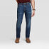 Фото #1 товара Men's Athletic Fit Jeans - Goodfellow & Co Dark Wash 32x32