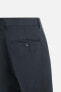 LINEN - COTTON SUIT TROUSERS