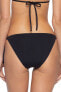 Фото #2 товара Becca by Rebecca Virtue 292103 Color Code Demi Tie Side Bottoms Black XL