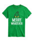 Фото #1 товара Men's Dr. Seuss The Grinch Merry Whatever Graphic T-shirt