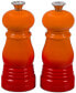 Petite Salt and Pepper Mill Set with Adjustable Grind