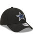 Фото #4 товара Men's Black Dallas Cowboys Main 39THIRTY Flex Hat