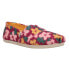 Фото #2 товара TOMS Alpargata Floral Slip On Womens Pink Flats Casual 10018775T