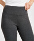 Women's Ponté-Knit Bootcut Pants, Created for Macy's Серый, S - фото #4