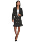 PARIS Women's Double-Breasted Cropped Blazer