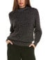 Фото #1 товара Elie Tahari Metallic Dolman Sweater Women's Black S