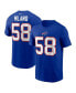 Фото #1 товара Men's Matt Milano Royal Buffalo Bills Player Name and Number T-shirt