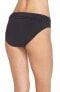 Tommy Bahama 293697 Women Solid Bikini Bottom Swimwear Black Size S